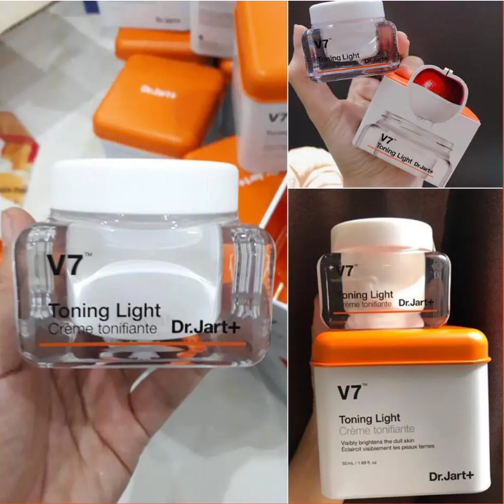 Kem Dưỡng Trắng Tái Tạo Da V7 Toning Light Dr.Jart+ 50ml