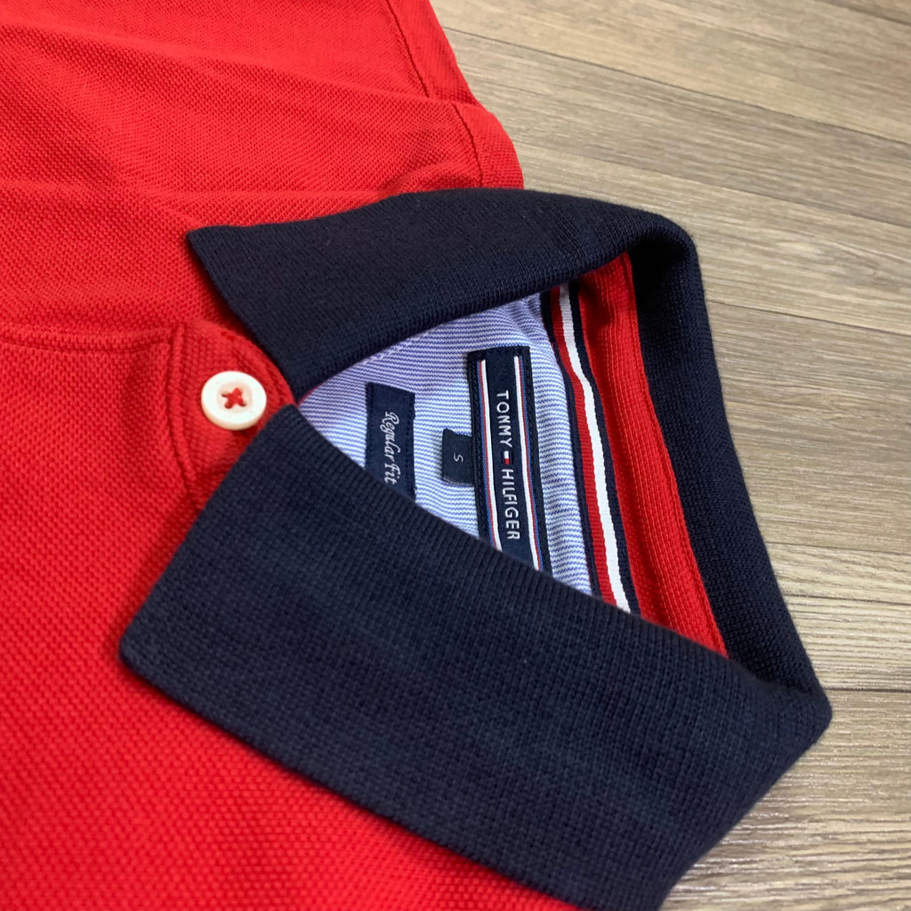 Áo Polo Tommy chính hãng, áo polo nam 100% cotton co dãn, thấm hút tốt, thoáng mát, thoải mái