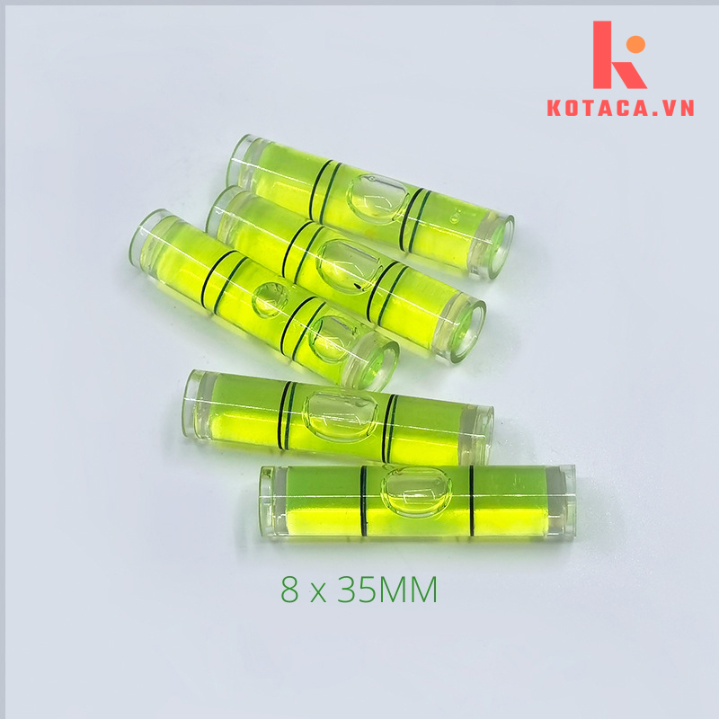 Combo 2 thước cân bằng kích thước 8x35mm và 10x30mm, nivo cần bằng mini nhỏ gọn tiện lợi cân bằng máy ảnh, quay phim