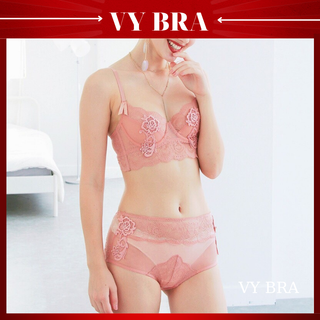 [BỘ ĐỒ LÓT SEXY]🔥SIÊU PHẨM🔥 set nội y charm hoa hồng có gọng không mút đệm,ôm ngực nâng ngực cực đỉnh.