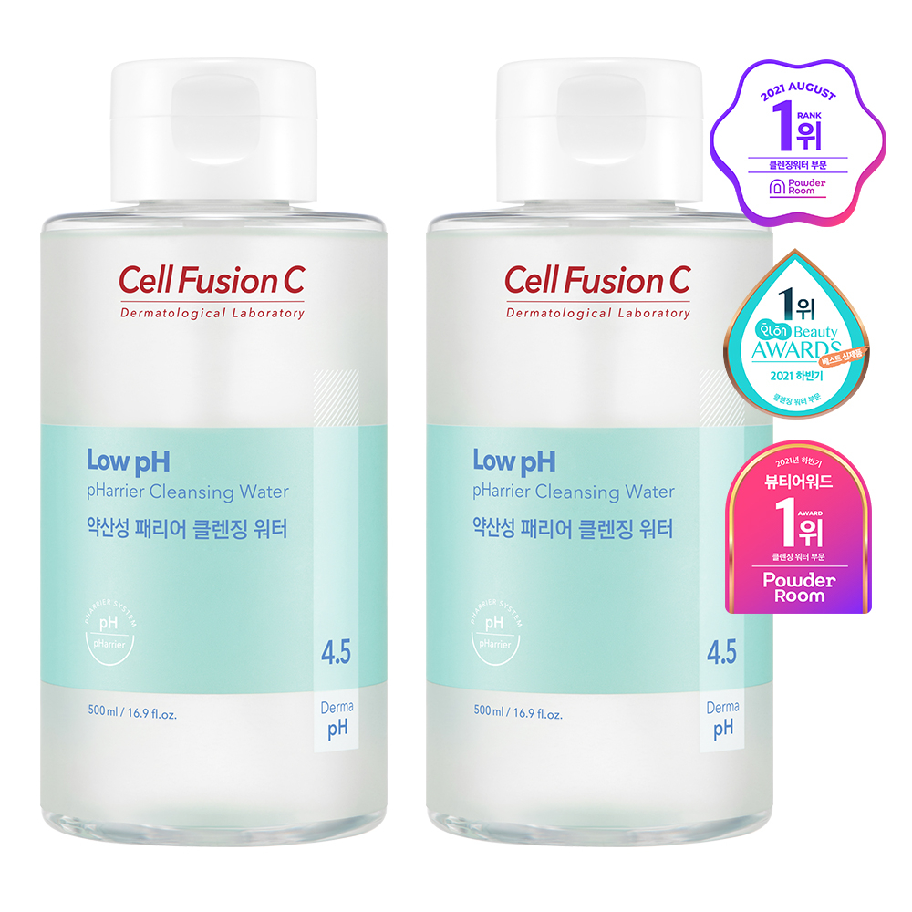 Nước Tẩy Trang Cân Bằng pH Da CellFusionC Low pH pHarrier Cleansing Water 500mL