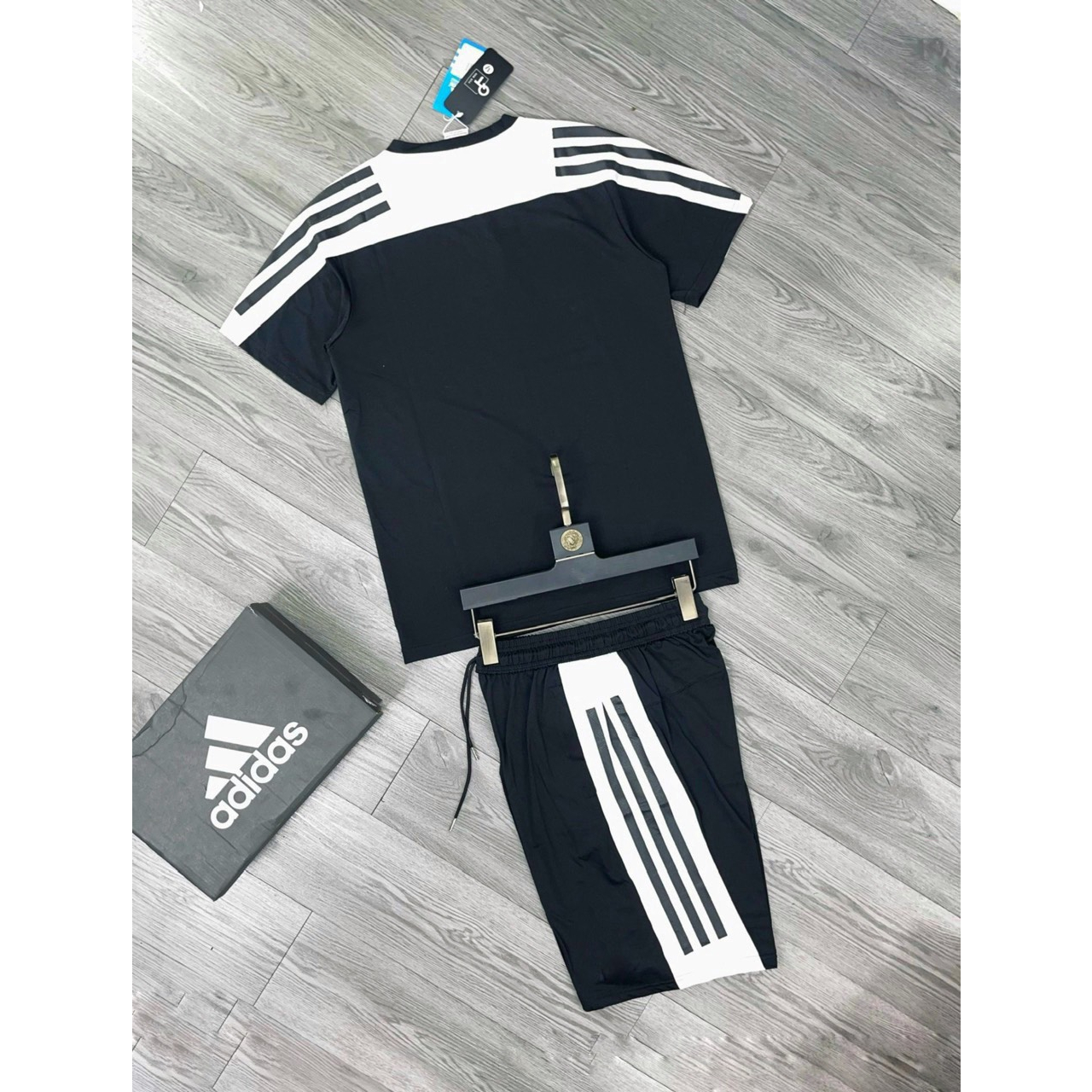 Bộ thể thao nam mặc hè BH66 chất liệu cotton cõ giãn cao cấp nam tính, lịch sự, thoáng mát. | BigBuy360 - bigbuy360.vn