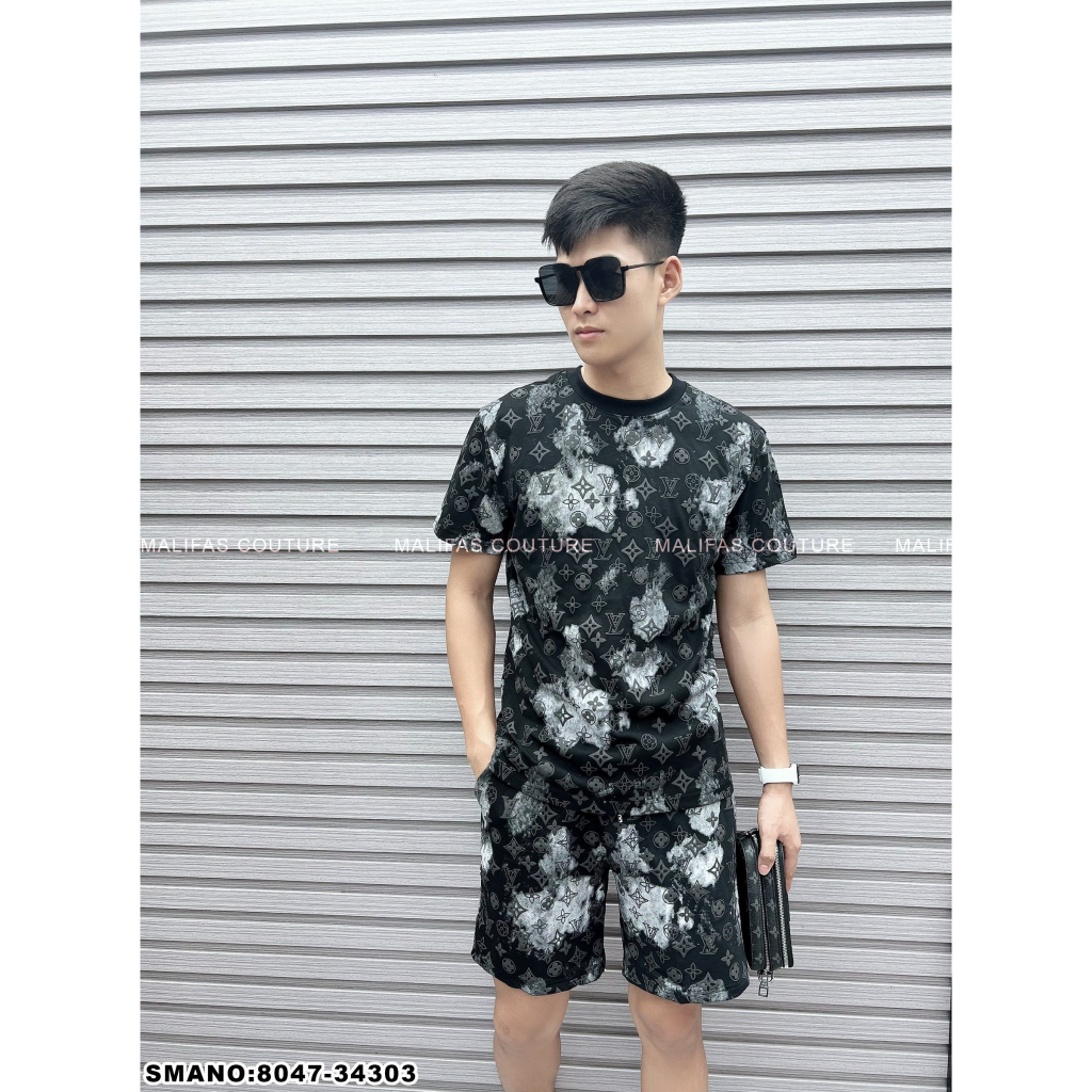 Bộ thể thao nam cộc tay BH22, bộ hè nam chất liệu thun lạnh mềm mịn, nam tính, lịch sự | BigBuy360 - bigbuy360.vn