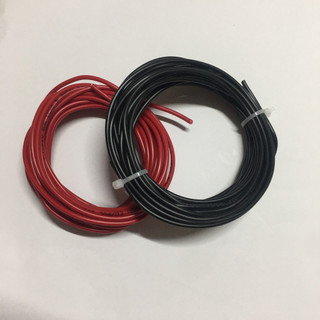 5 Mét dây điện đơn 0.5mm Màu Đen/Đỏ lõi nhiều sợi