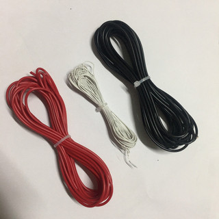 5 Mét dây điện đơn 0.5mm Màu Đen/Đỏ lõi nhiều sợi