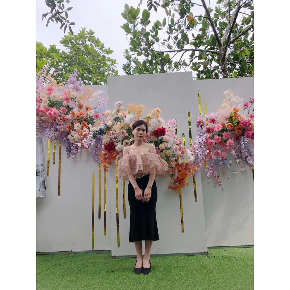 Chân Váy Đuôi Cá tôn dáng eo thon che khuyết điểm nâng mông chất cotton co giãn 4c