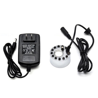 Bộ Tạo Hơi Sương Tạo Ẩm Tiểu Cảnh 12 Led Cả Nguồn, Hơi Nước, Tạo Sương Siêu Âm, Phun Sương