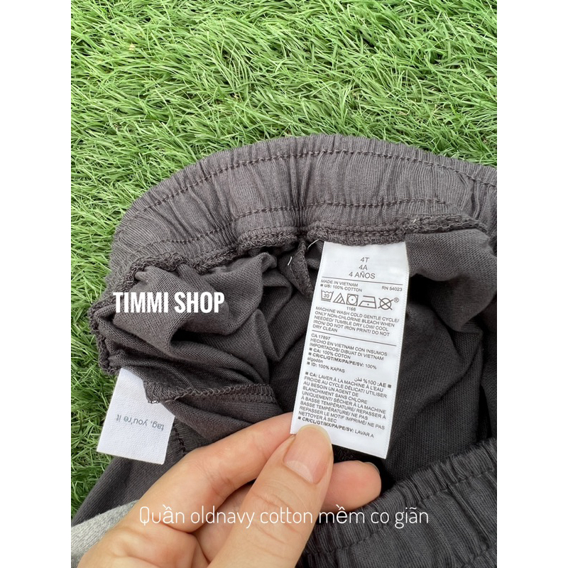 Quần short bé trai Cotton Oldnavy Quần cotton mềm cho bé