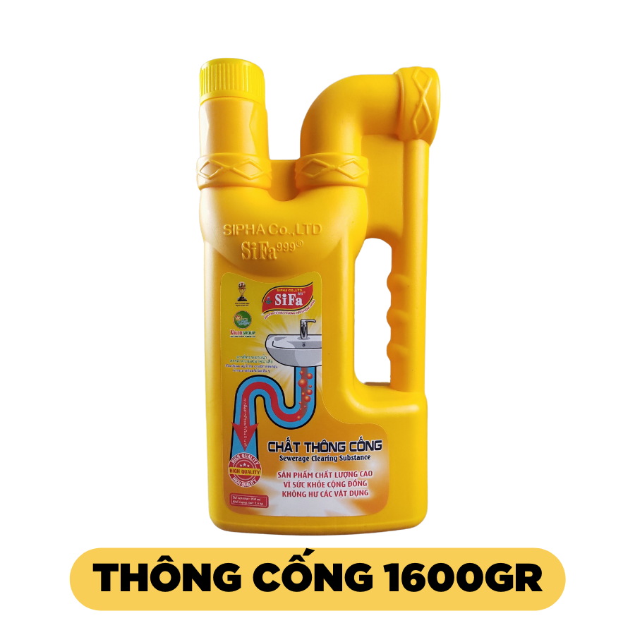 Chất dung dịch thông tắc cầu và cống sifa, phân loại 700G 800G 1400G 1600G - HUY TUONG