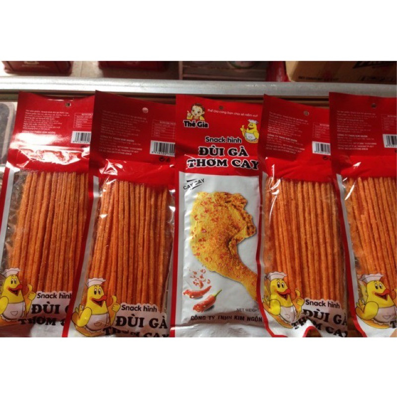Sỉ 30 Gói Snack Đùi Gà Thơm Ngon Date Mới