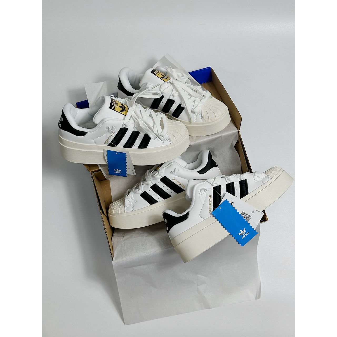 GIÀY THỂ THAO ADIDAS SUPER STAR BONEGA CLOUD_GIÀY SNEAKER SÒ ĐỘN ĐẾ MẪU MỚI NHẤT 2023