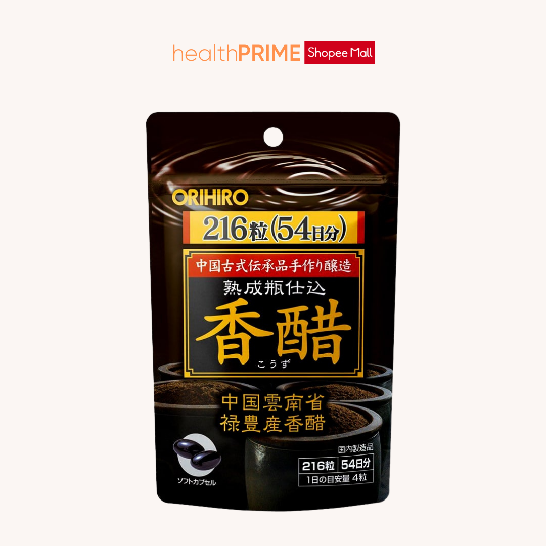 Viên uống giấm đen giảm cân Orihiro 216 viên