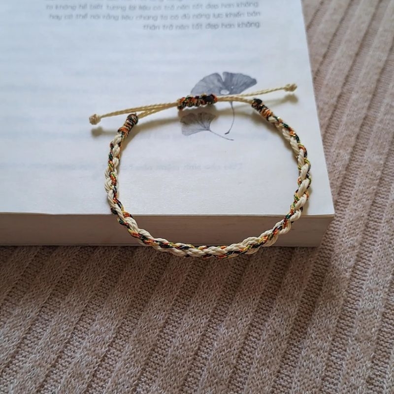 Vòng waterproof phối chỉ ngũ sắc