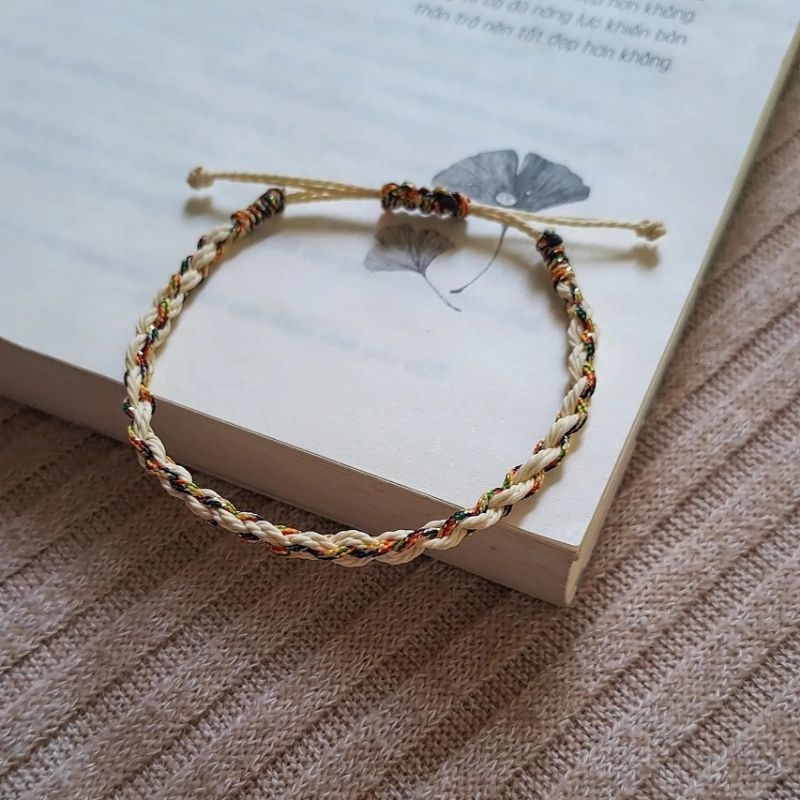 Vòng waterproof phối chỉ ngũ sắc