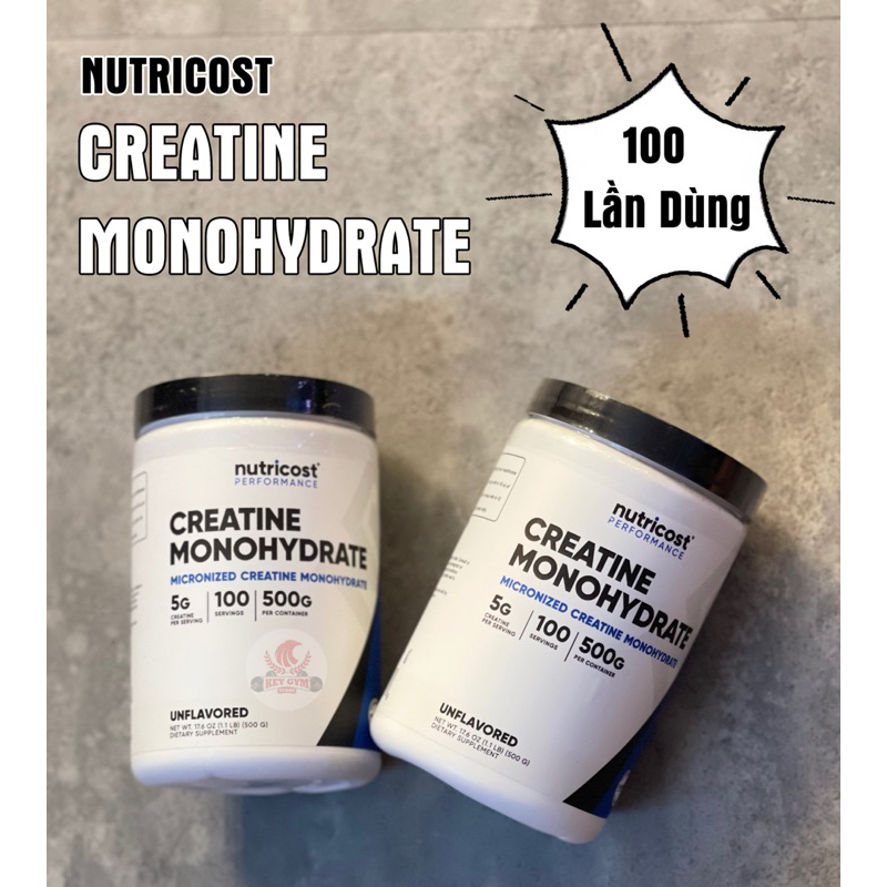 Nutricost Creatine Monohydrate Powder 500G