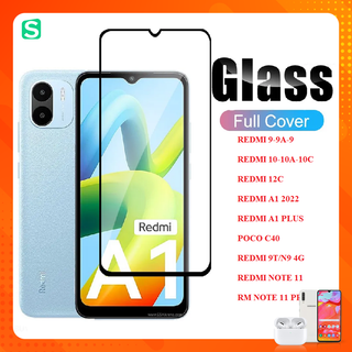Kính cường lực Xiaomi Redmi 12 13R  A3 12C 13C 10C C40 C65 10A Redmi 9 9A 9C Note 11 Note 12R Note 11 Pro Full màn hình