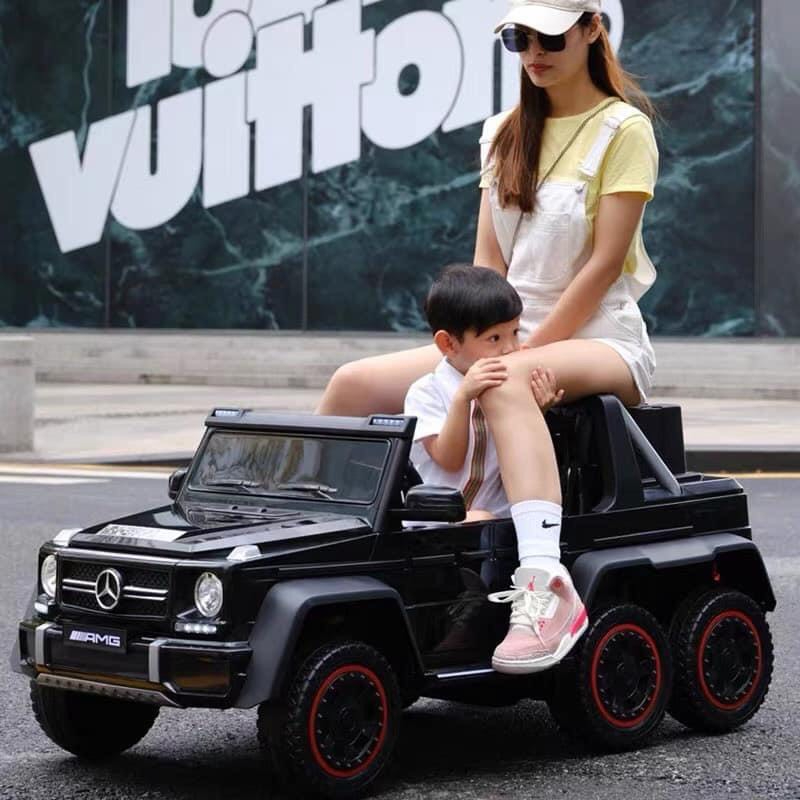 Ô tô điện trẻ em siêu sang Mercedes G63-318 AMG siêu NGẦU