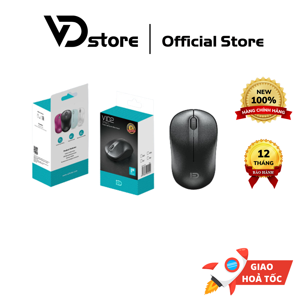 CHUỘT KHÔNG DÂY WIRELESS FOLDER FD V102 1600DPI