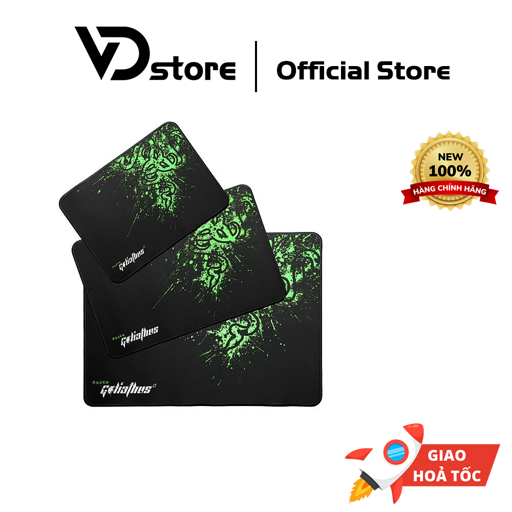 Lót chuột, pad chuột game Razer size 32x25 cao cấp dày dặn