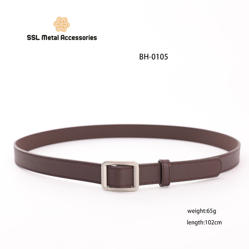 Thắt lưng nam nữ Ulzzang chữ nhật thời trang mới dùng cho quần áo, váy BH-0105 102cm