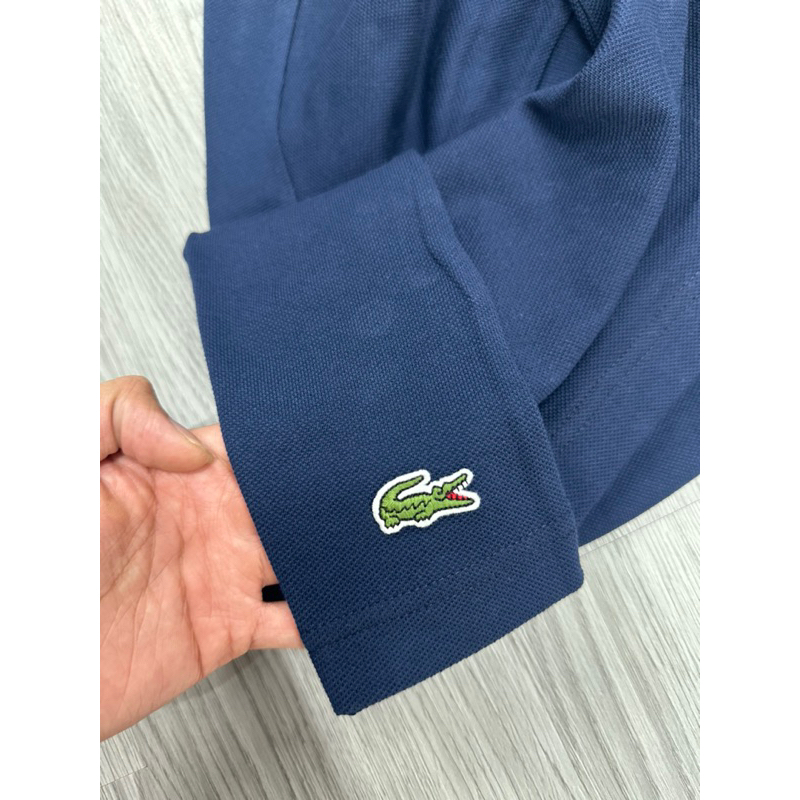 Áo Polo Lacoste con Logo Azul Marino Hombre