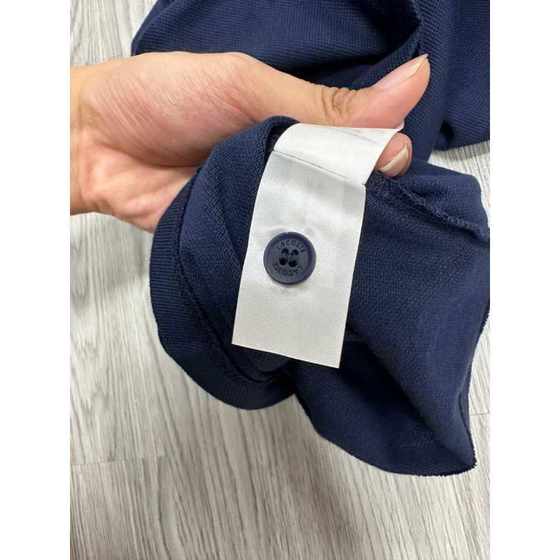 Áo Polo Lacoste con Logo Azul Marino Hombre