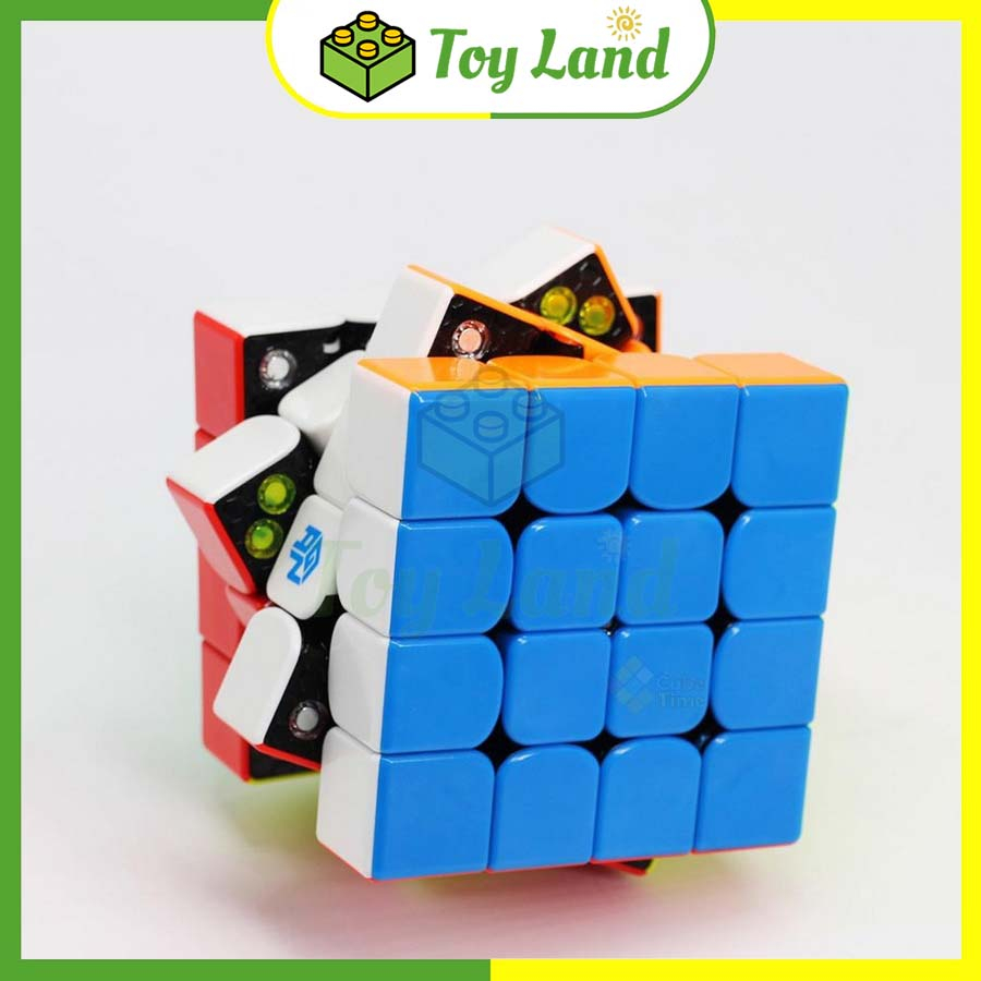 Rubik 4x4 Gan460 M Stickerless Rubic Gan 460 M 4 Tầng 4x4x4 Không Viền Đồ Chơi Lắp Ráp Xếp Hình