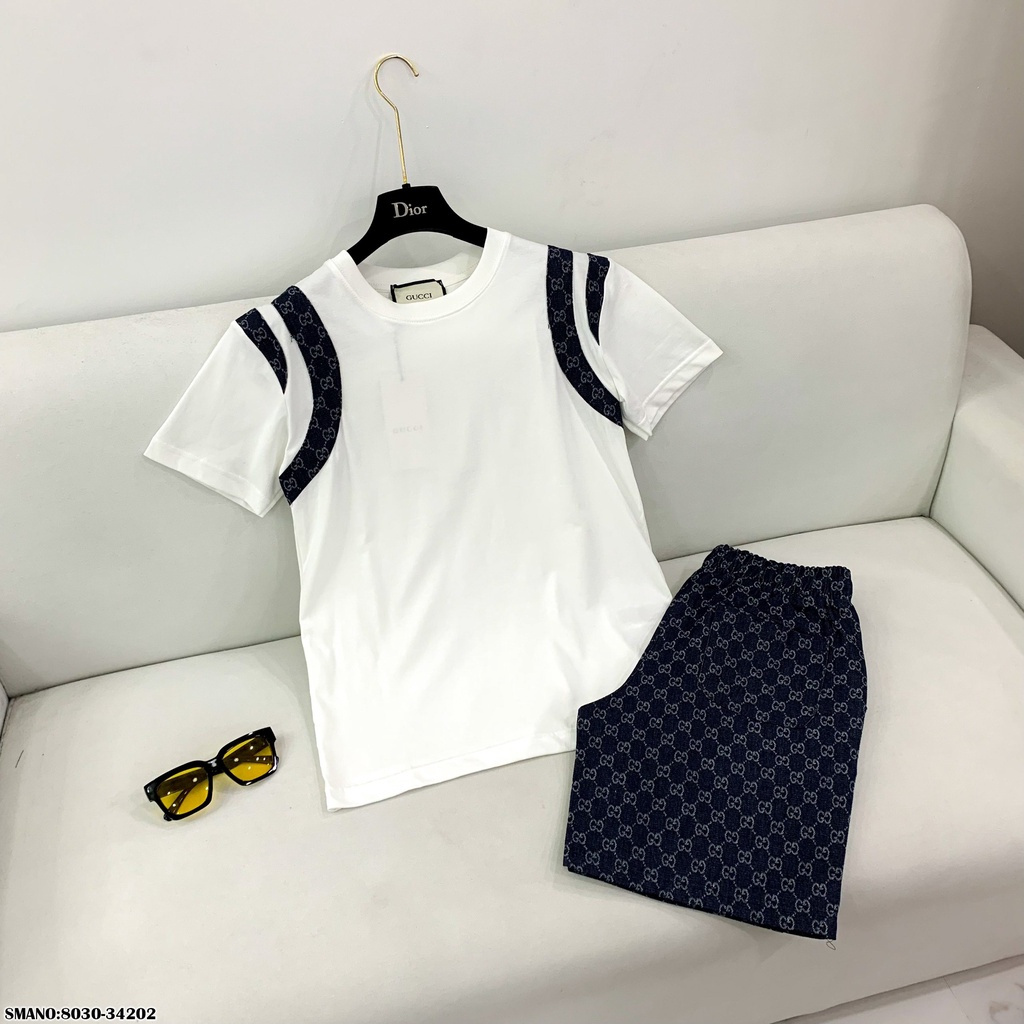 Bộ thể thao nam BH40 cộc tay, bộ hè nam chất liệu thun lạnh mềm mịn, nam tính, lịch sự | BigBuy360 - bigbuy360.vn