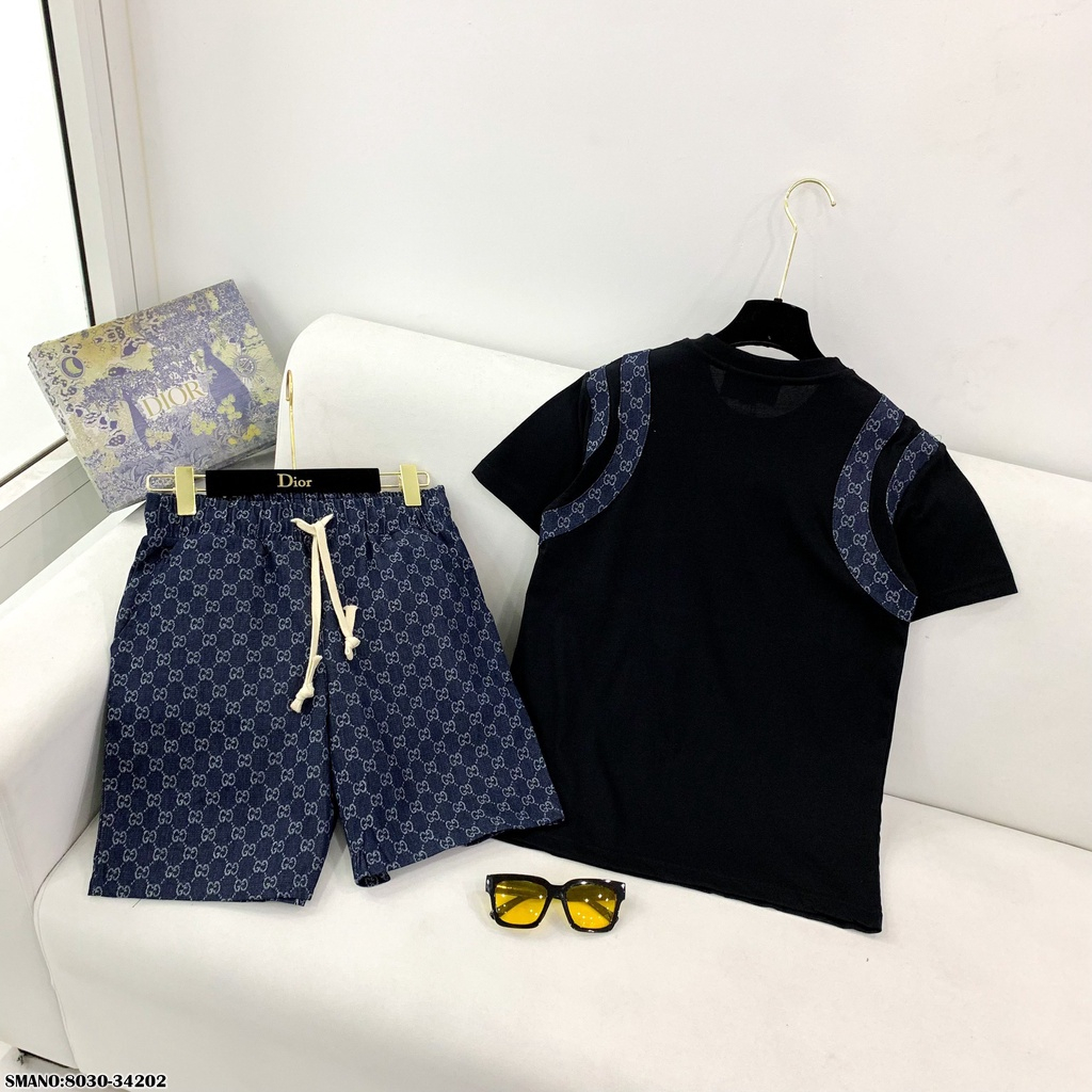 Bộ thể thao nam BH40 cộc tay, bộ hè nam chất liệu thun lạnh mềm mịn, nam tính, lịch sự | BigBuy360 - bigbuy360.vn