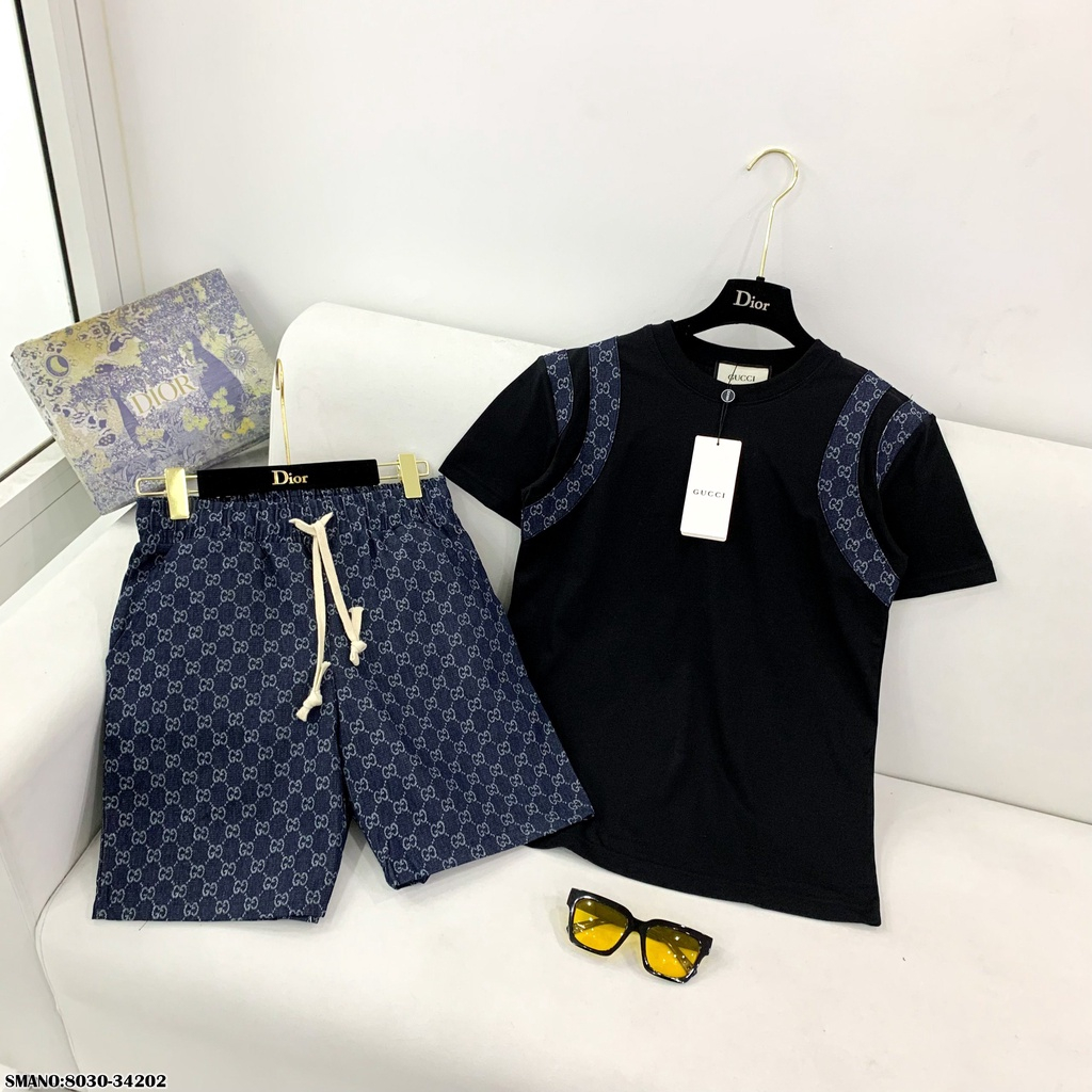 Bộ thể thao nam BH40 cộc tay, bộ hè nam chất liệu thun lạnh mềm mịn, nam tính, lịch sự | BigBuy360 - bigbuy360.vn