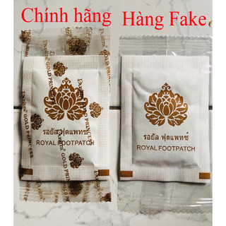 Miếng dán thải độc chân Gold Princess Thái Lan (gói 10 miếng)