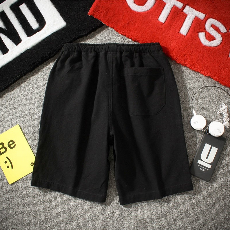 Quần đùi nam chất đũi thoáng mát thấm hút mồ hôi tốt mùa hè