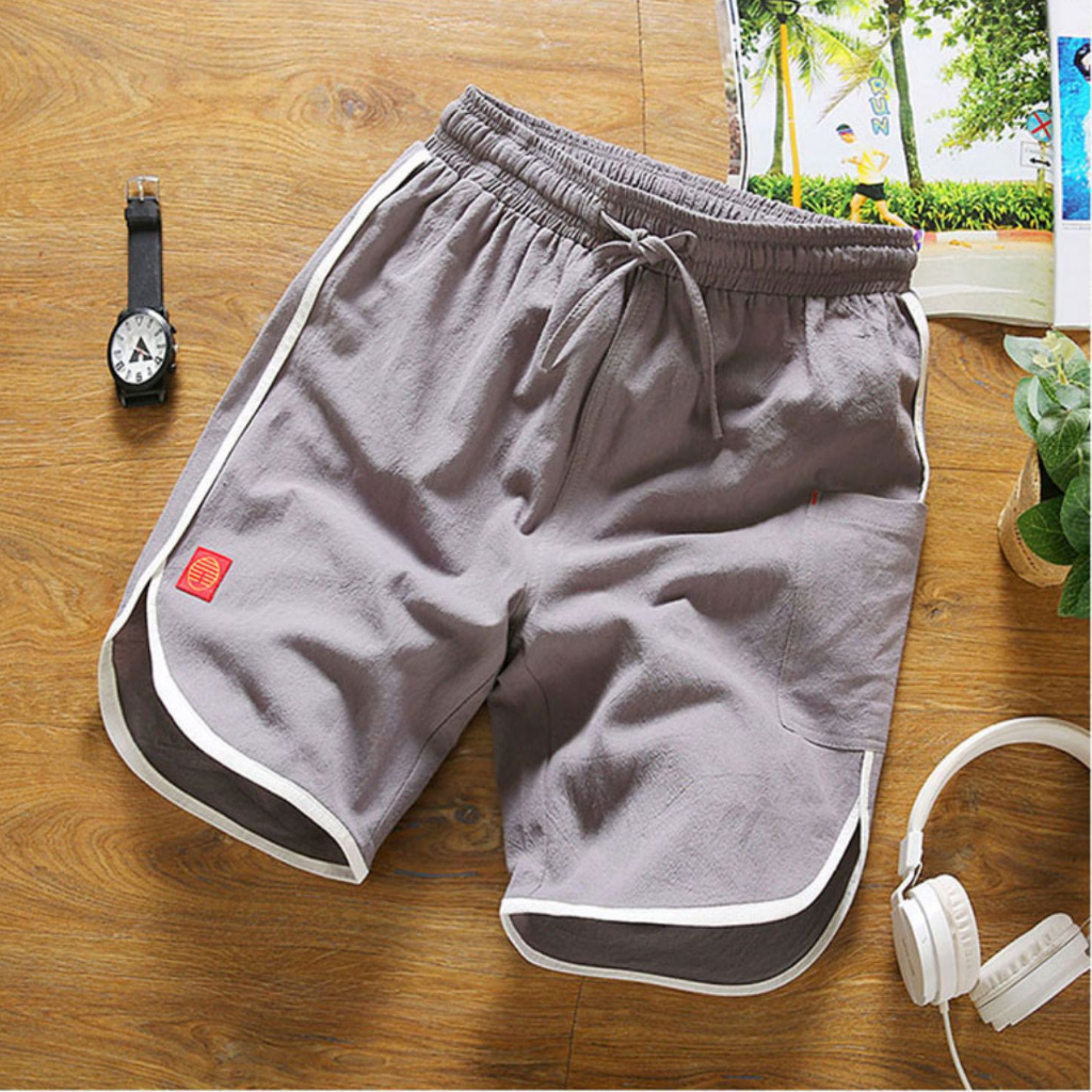 Quần đùi đũi nam thoáng mát thấm hút mồ hôi tốt SH02T