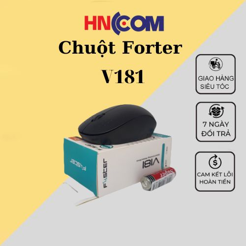 Chuột không dây Forter V181 chính hãng bảo hành 12 tháng