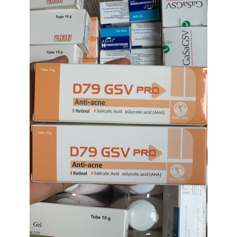 D79 Gsv Pro 20g Giúp giảm mụn, thâm, trẻ hoá da