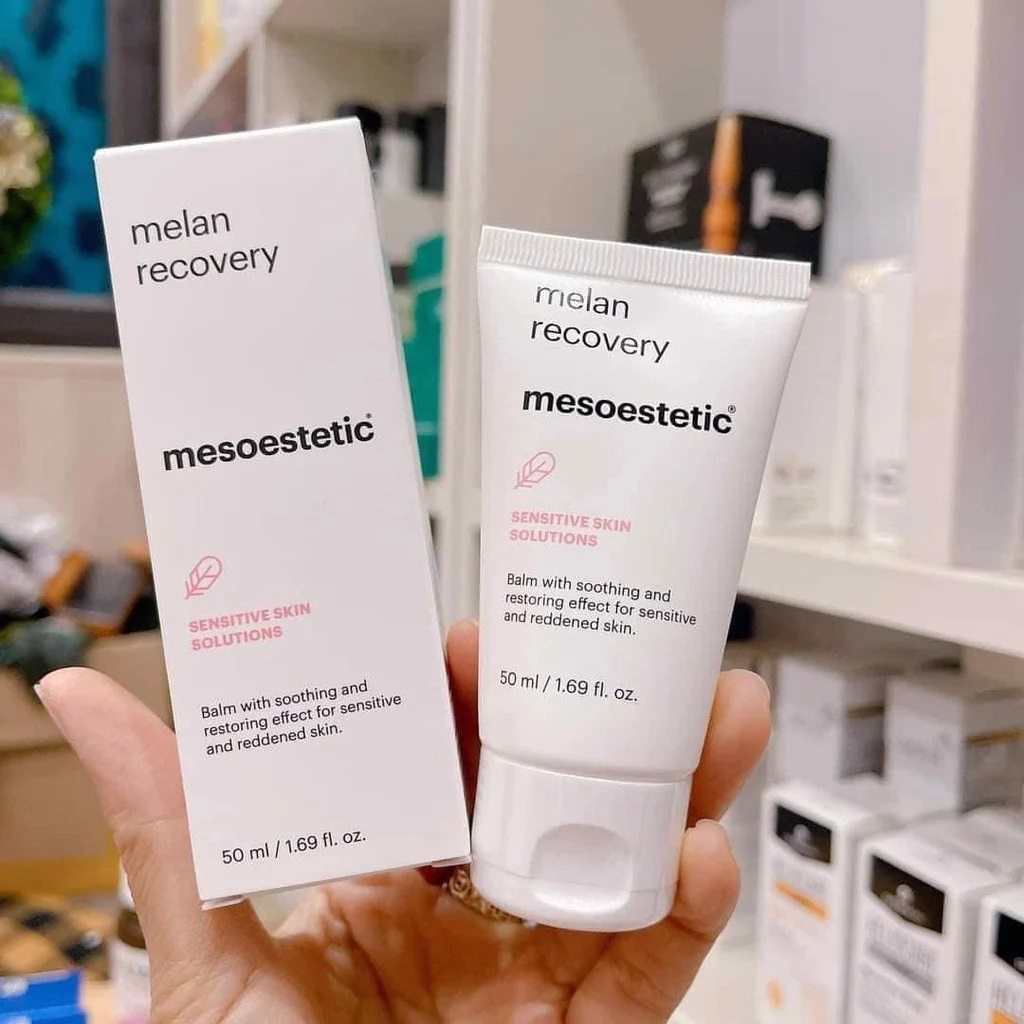 Kem dưỡng ẩm và phục hồi da Mesoestetic Melan Recovery Sensitive 50ml