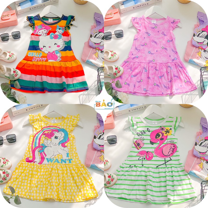 VÁY CÁNH TIÊN COTTON 100% MỀM, THOÁNG MÁT, GIÁ CỰC RẺ