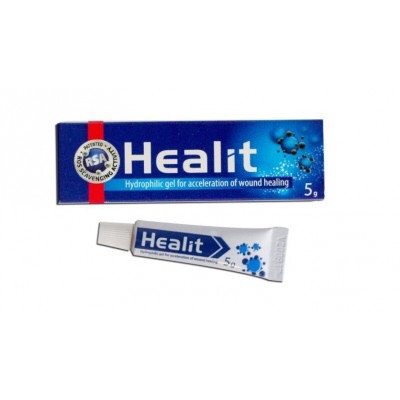 Healit - Gel Bôi Vết Thương Hở,Vết Bỏng,Vết Loét, Giúp Lành Thương Nhanh,Hạn Chế Sẹo Xấu, Nhập Khẩu Cộng Hoà Séc