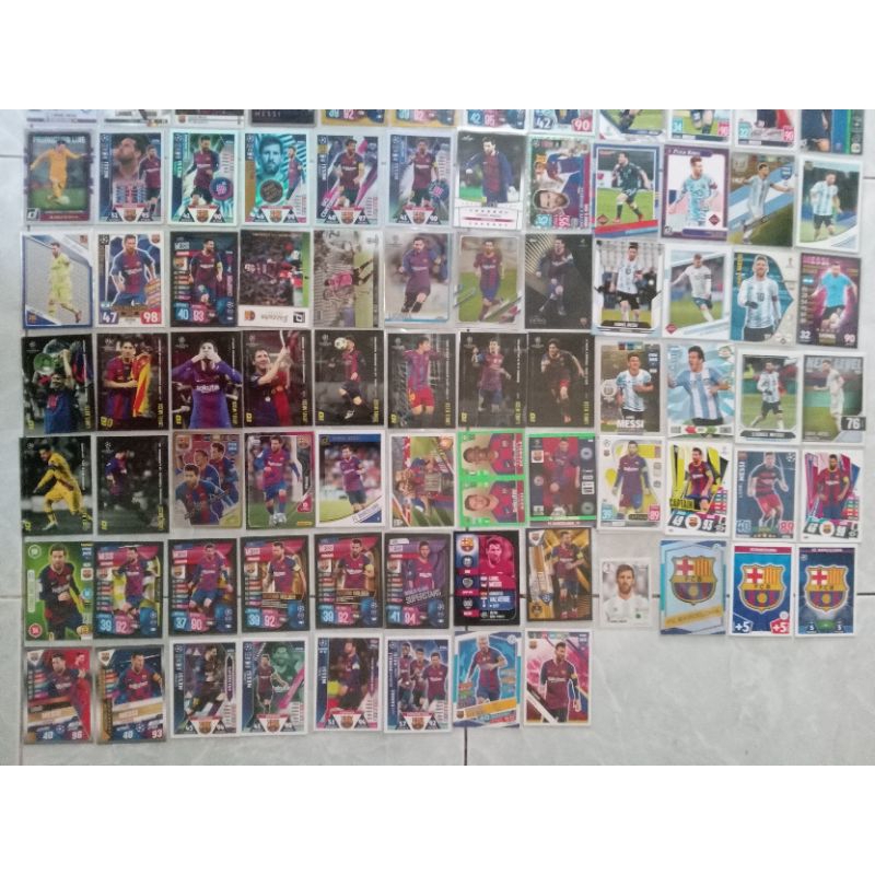 Thẻ cầu thủ bóng đá Lionel Messi