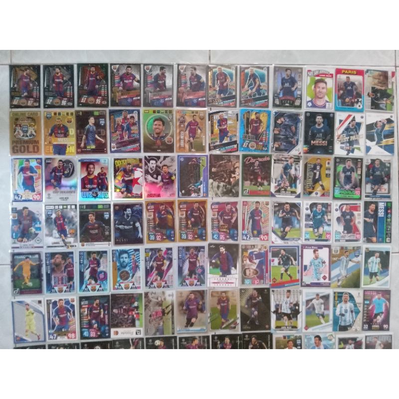 Thẻ cầu thủ bóng đá Lionel Messi