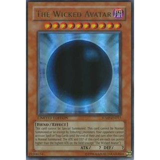 [ dưa hấu yugioh ] Lá bài thẻ bài Yugioh Tà thần The Wicked Avatar - Super ultra Rare - Tặng bọc bài nhựa bảo quản