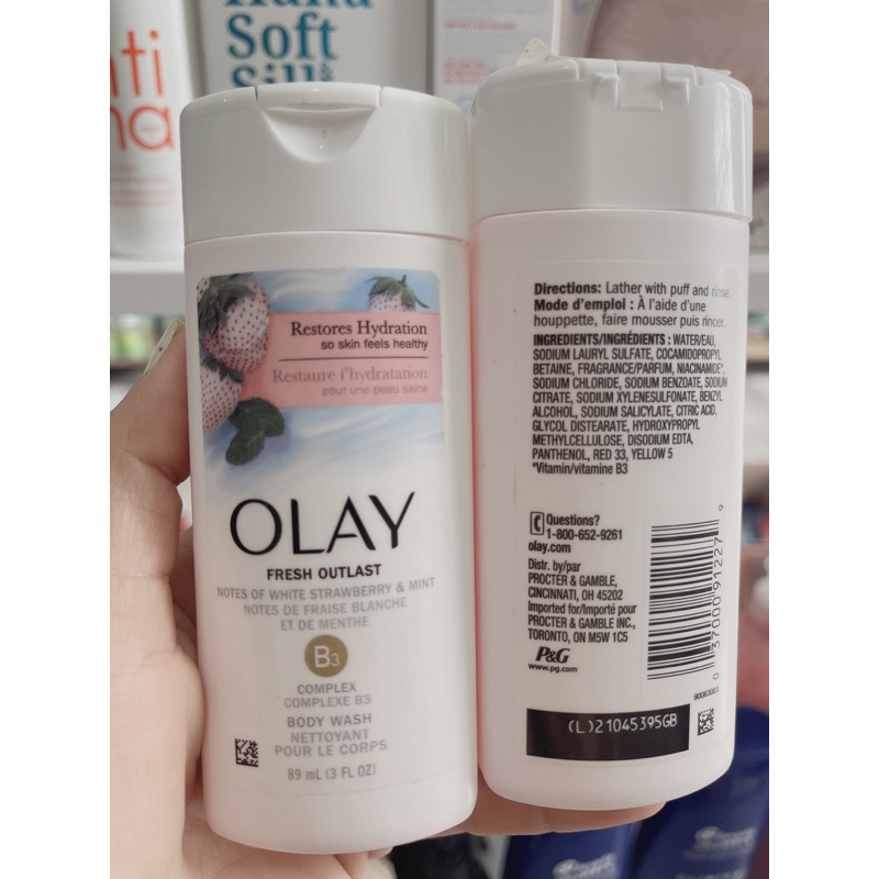 Sữa Tắm Olay B3 Fresh Outlast 89ml