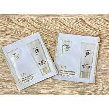 Combo 10 Whoo Radiant Rejuvenating UV Protection Cream 1mlx10 Kem Chống Nắng Tái Sinh