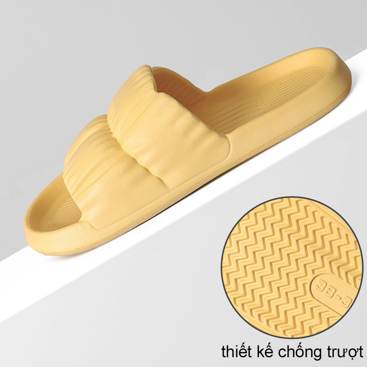Dép bánh mì nam nữ ,dép Cặp Đôi phong cách , siêu bền, siêu nhẹ chống trơn trượt đi mưa
