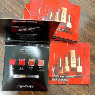 Vỉ son yves saint laurent ysl rouge pur couture 4 ô
