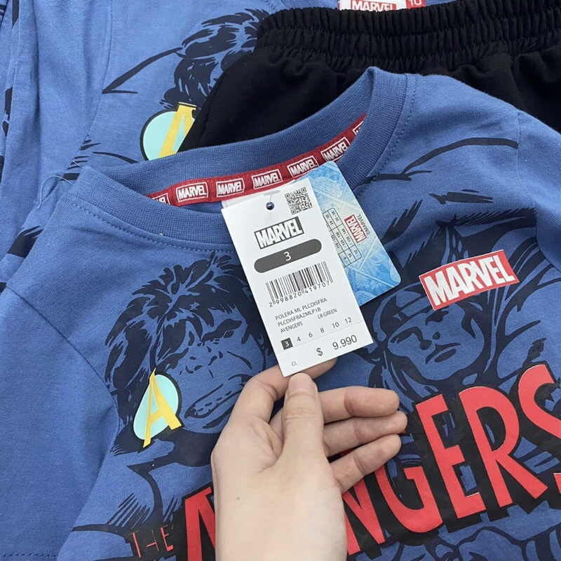 Bộ bé trai Marvel