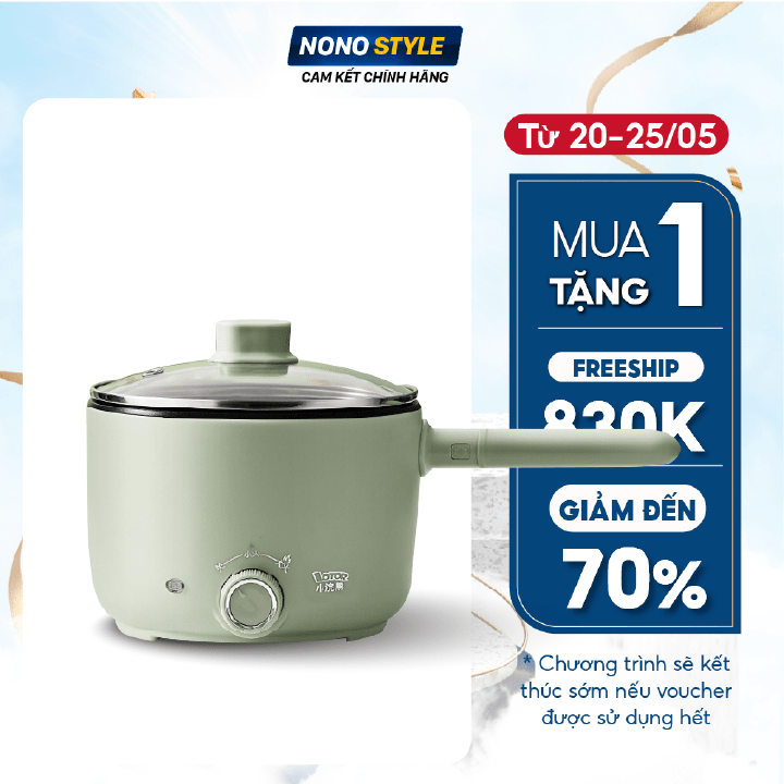 Nồi điện đa năng Lotor 12C 1.3 Lít, Bảo Hành 12 Tháng