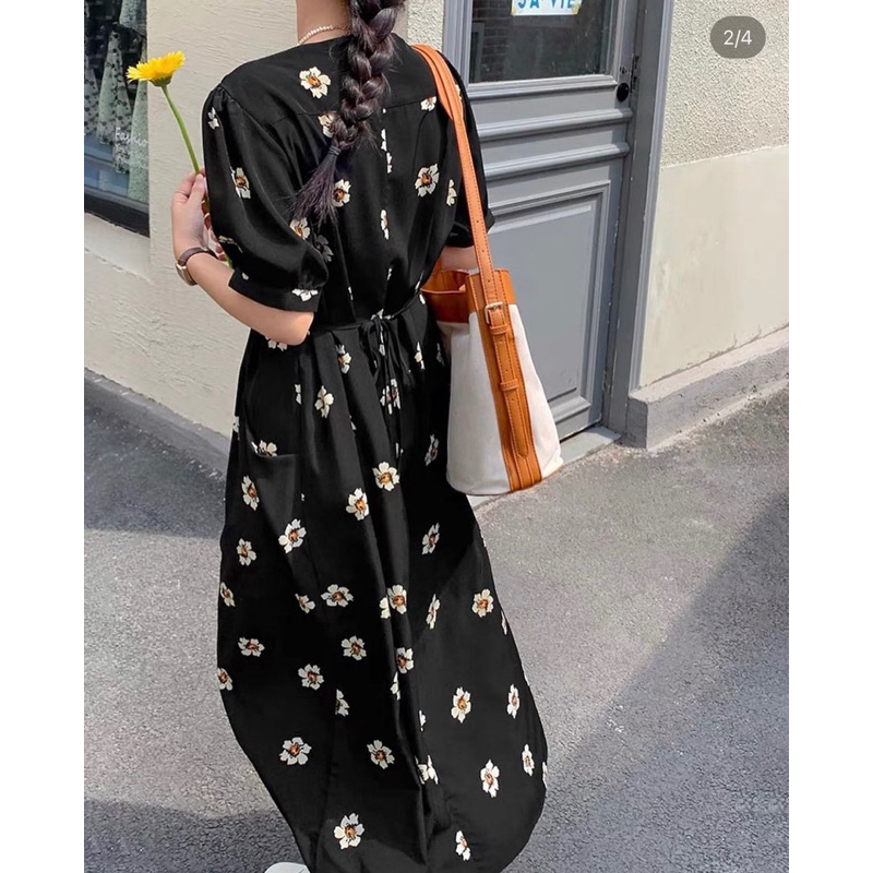 Váy hoa size S new tag