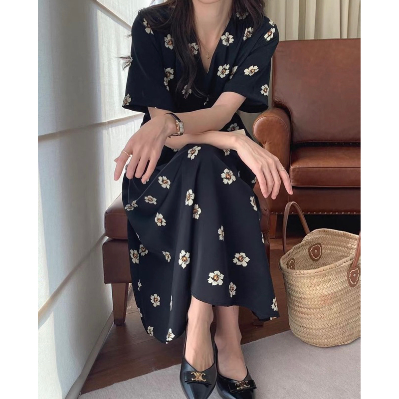 Váy hoa size S new tag