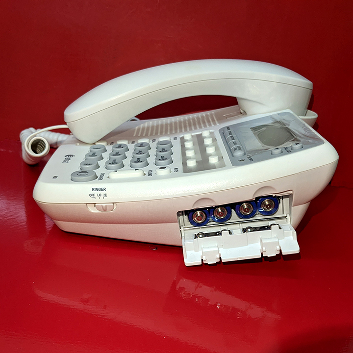 Thanh lý Điện thoại để bàn, hiệu AT&T Mỹ, loa ngoài 2 chiều, nói chuyện không cần cầm tay nghe, KHÔNG MÀN HÌNH